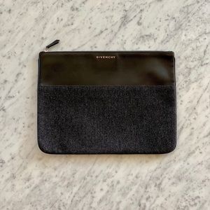 Givenchy large zippered pouch